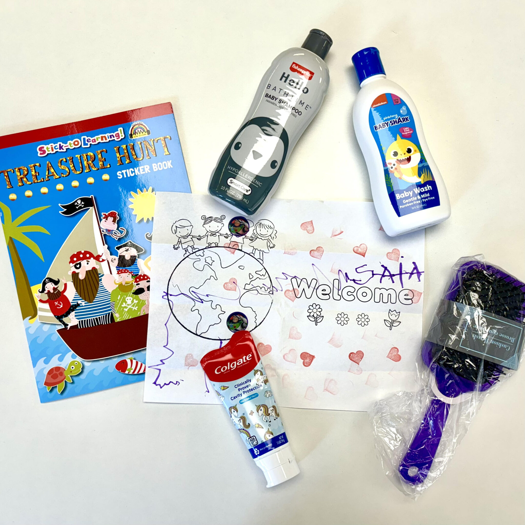 Children's hygiene kit